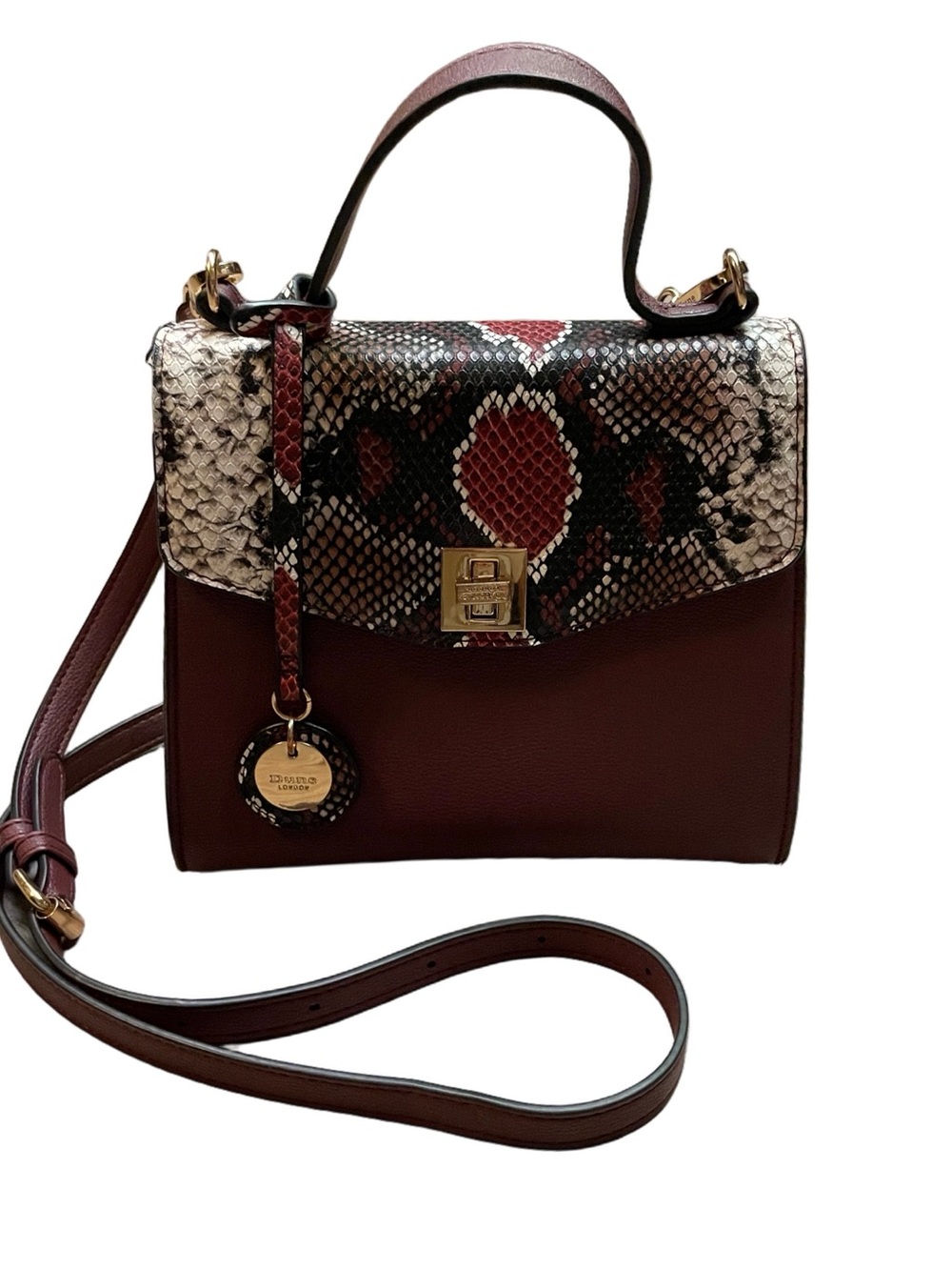 Dune London Snakeskin Purse